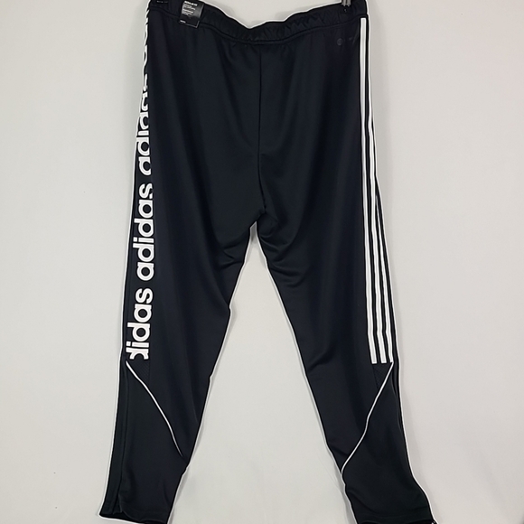 NEW Adidas Men's Tiro League Pants Black White Logo & Stripes Sz XL MSRP $55 - Picture 5 of 7